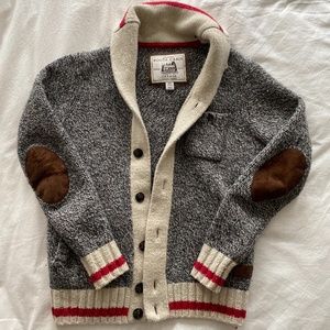 Roots cabin shawl cardigan